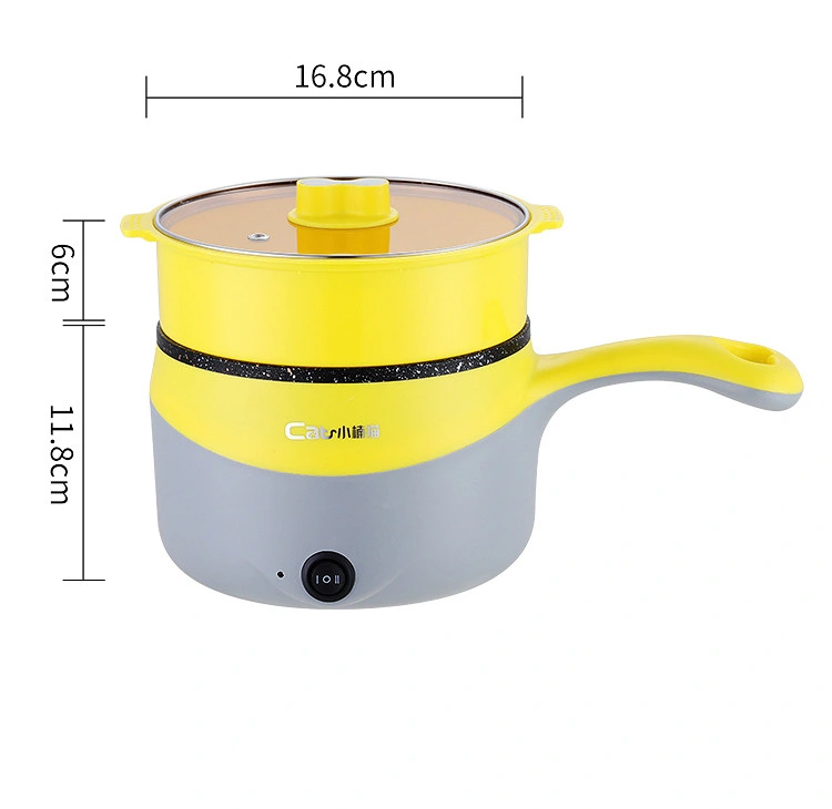 2023 Electric Hot Pot Cooking Pot Electric Multi Cooker Multifunction Electric Skillets Nonstick Frying Pan