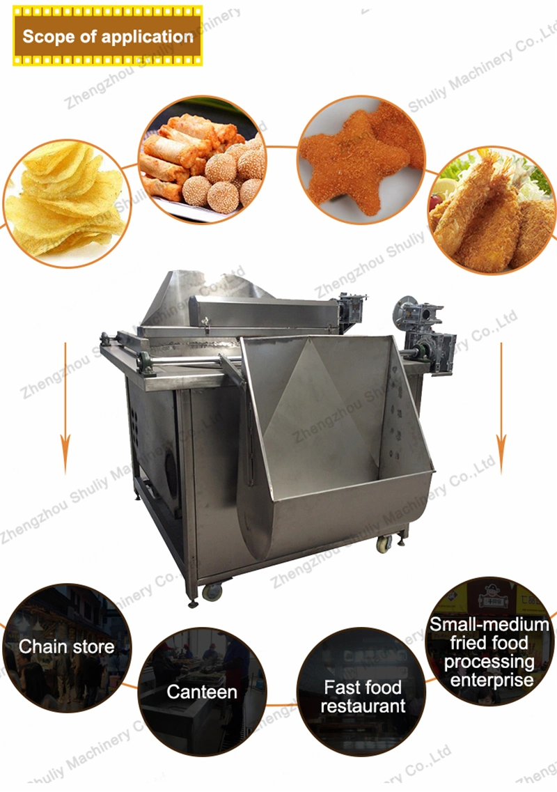 Donut Electric Chips Fryer Equipment Peanut Frying Machine