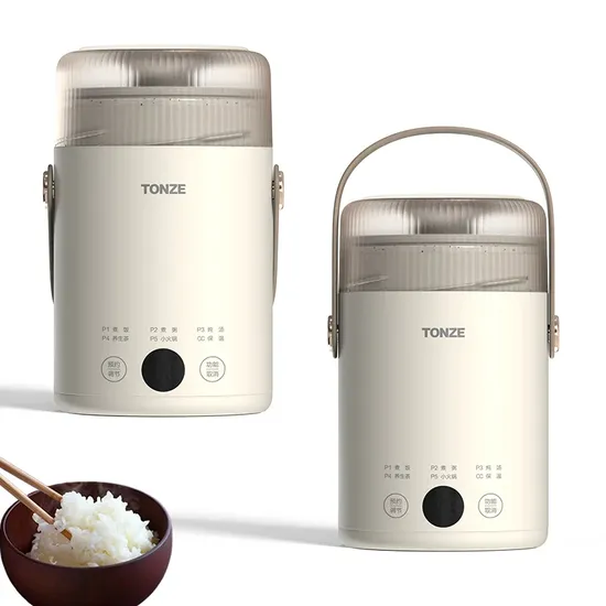 OEM 0.6L Mini Electric Rice Cookers Ceramic Coating Non Stick Rice Cooker 