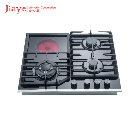 4 Burner Electric Ceramic Gas Cooker for Uruguay 