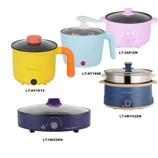 Factory Supply 1.8L Electric Multi Cooking Pot Double Electric Cooker Pot Electric Hot Pot 