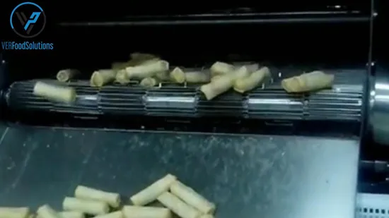 Electric Heating Snacks/Samosa/Dumpling Shrimp Chip/French Fry/Peanut Continuous Frying Machine for Sale 