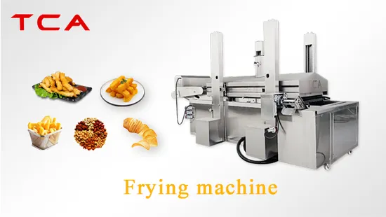 TCA Electric Banana Chips French Fries Onion Fish Nut Continuous Deep Frying Fryer Machine 