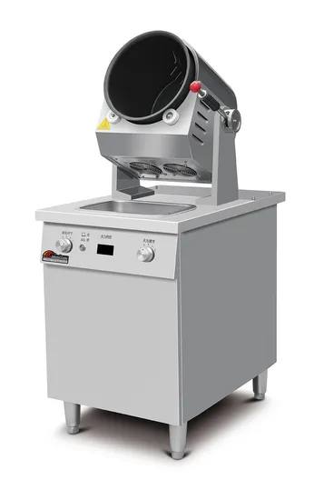 Spinning Wok Restaurant Cooking Robot Chef Auto Fried Rice Machine Equipment Rotating Wok Biryani Automatic Cooking Machines 