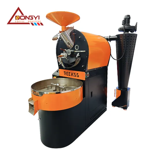 Roasting Machine 6kg 12kg 15kg Automatic Coffee Roaster Factory Directly Sell 