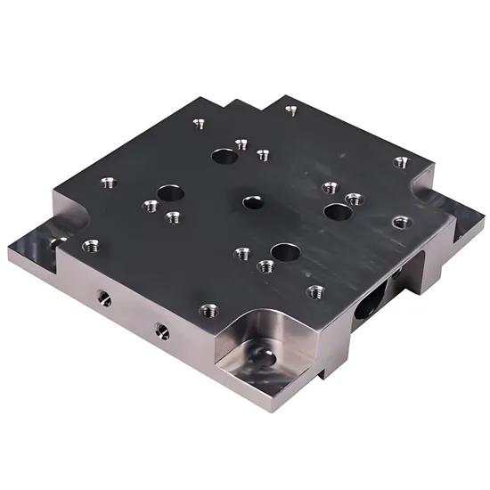 Customized Precision CNC Machining Turning Milling Carbon Steel Mobile Platform Structural Components 