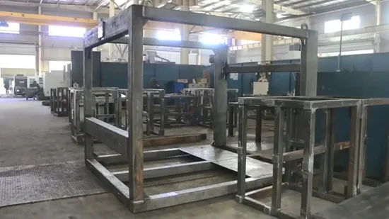 Customized Structural Steel Fabrication Pipe Tube Weldments Steel Structure Manufacturing Components 