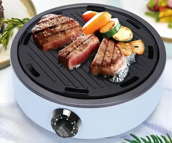 Electric Hotpot Instant Baking Steam Cooker Multi