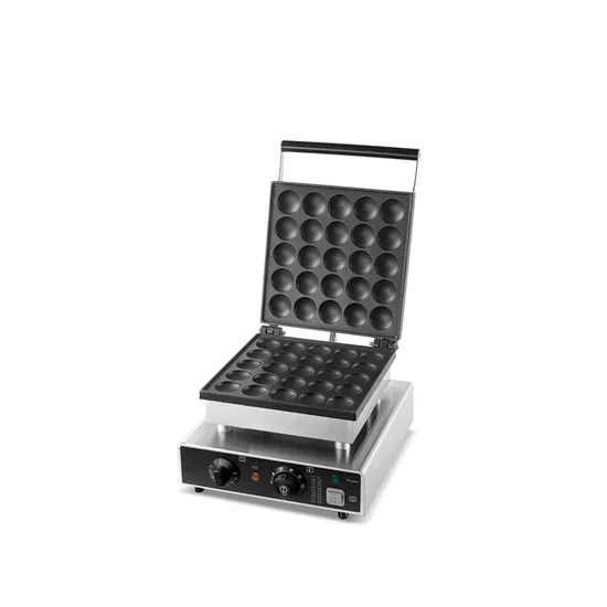 Electric Waffle Proffertjes Grill Machine Single up&Down Egg Grill Griddle 