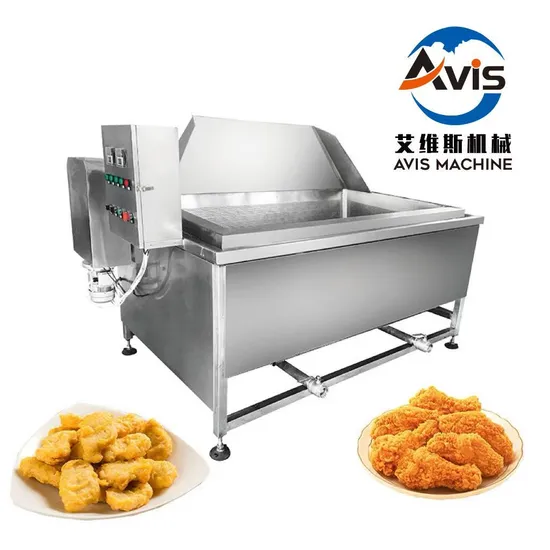 Efficient Electric Fryer: 304 Stainless Steel Professional Chicken Frying Machine 