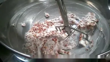 China Big Industrial Commercial Automatic Multi Planetary Tilting Curry Chili Bean Paste Mixing Making Electric Gas Steam Cranberry Stuffing Cooking Wok 