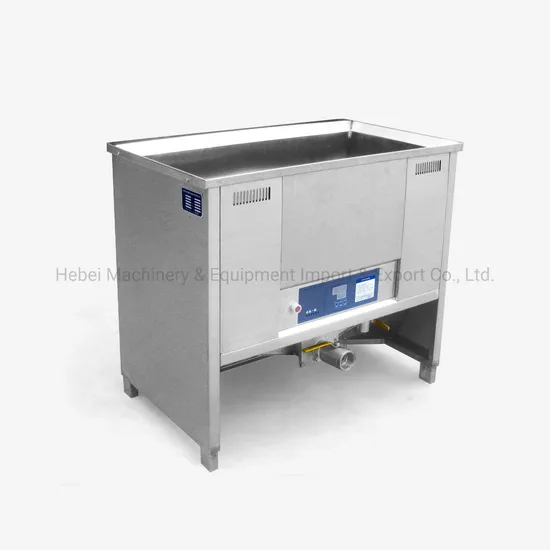 Small Electric Frying Food Machinery, Electric Water Oil Integrated Frying Machinery 