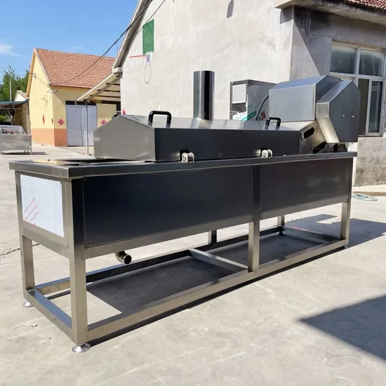 Multifunctional Continuous Frying Machine Electric Potato Chips Chicken Gas Fryer Machine Made by Stainless Steel 