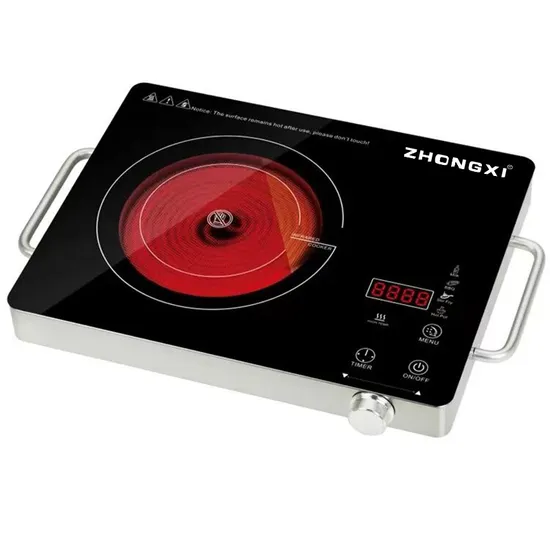 Induction Cooker 2000W Stir Fry Steam Boil Double Burners Electric Induction Cooker 